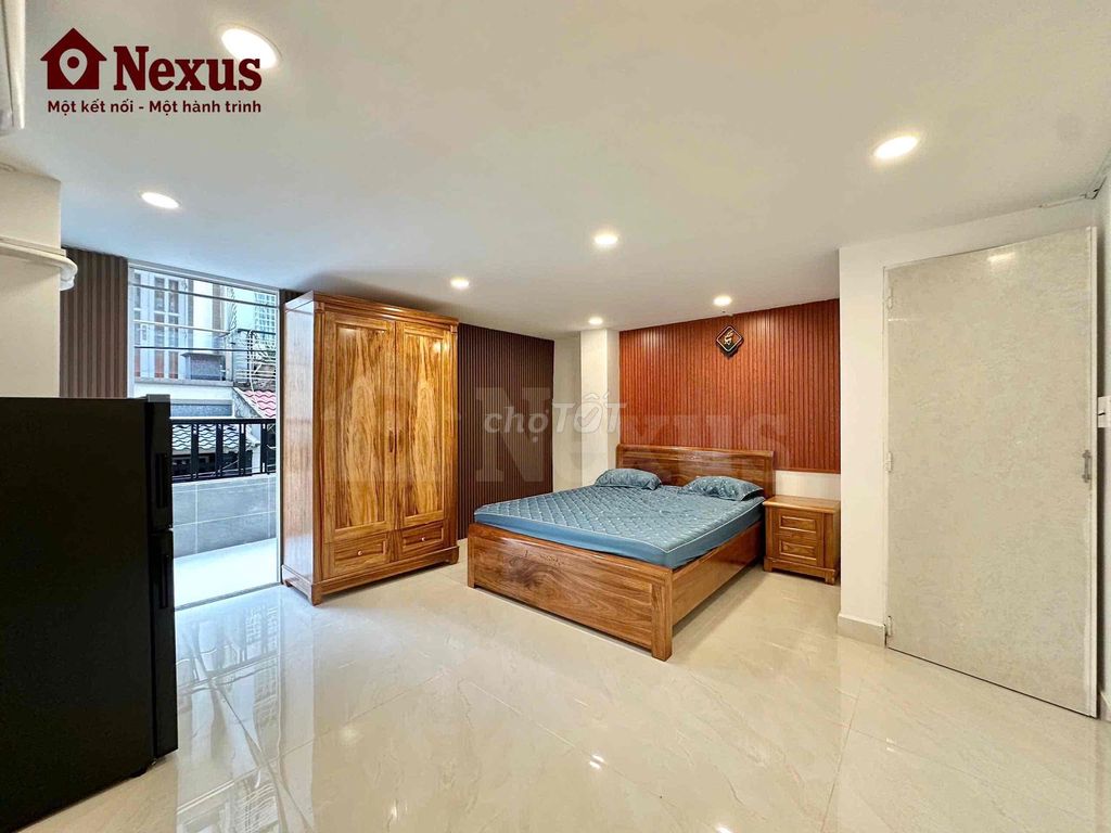 Căn hộ dịch vụ Gò Vấp 25m² giá 5.2 triệu - Đầy đủ tiện nghi, ban công thoáng mát!