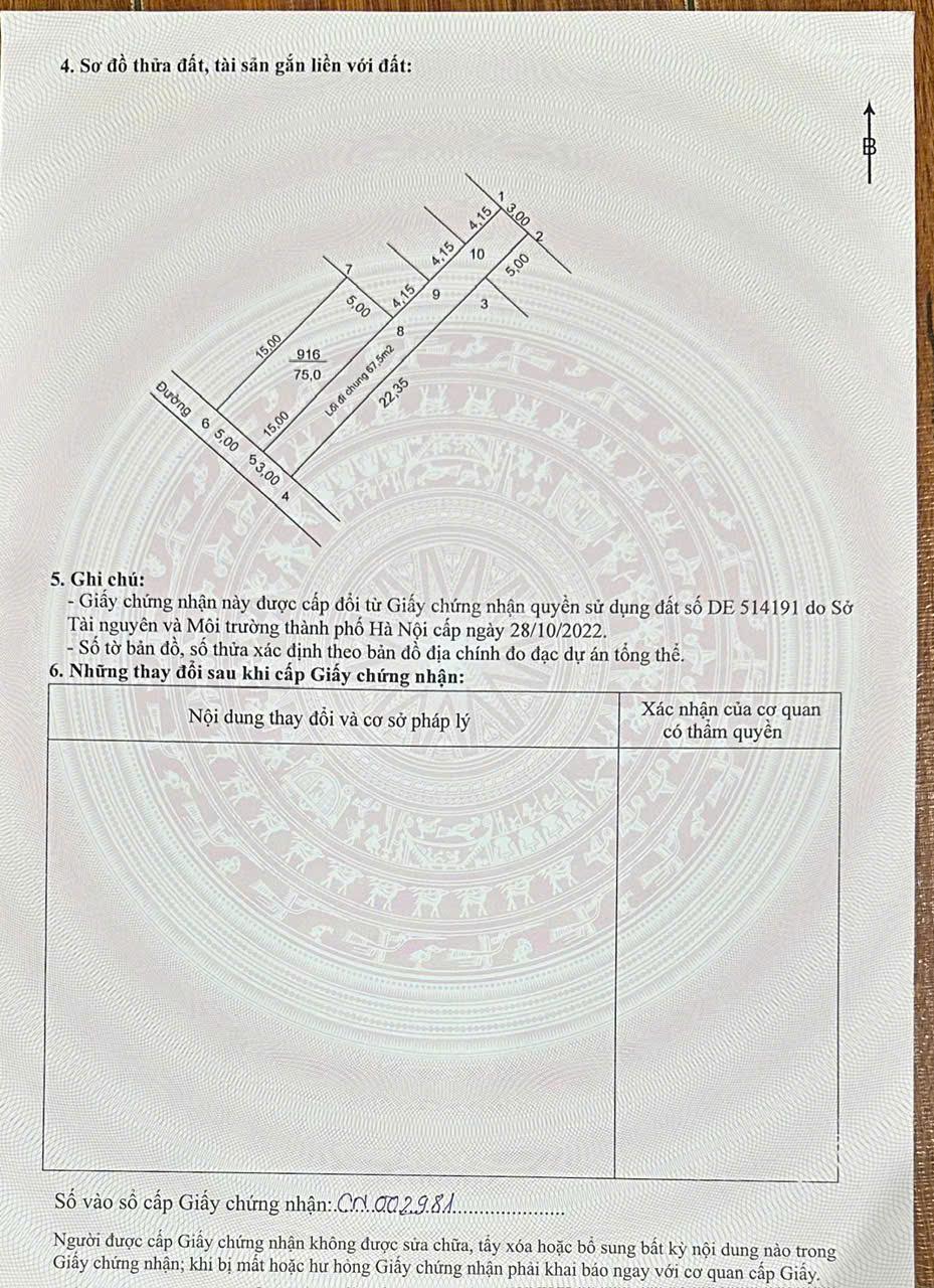 Đất lô góc 2 mặt tiền Tráng Việt, Mê Linh 75m² giá chỉ 3.45 tỷ - Cơ hội đầu tư vàng!