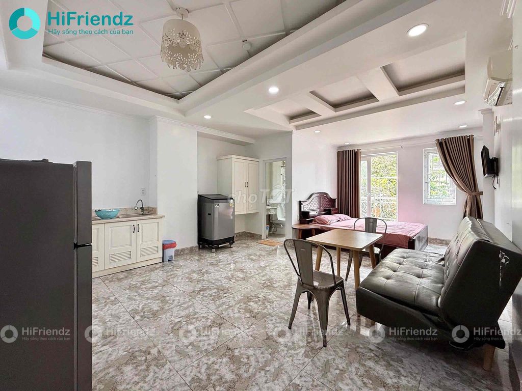 Căn hộ mini Full nội thất gần Cầu Nguyễn Văn Cừ 38m² giá 6.5 triệu - Sạch sẽ, thoáng mát!