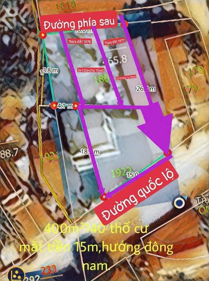 Đất thổ cư Linh Sơn, Thái Nguyên 400m² giá 4.5 tỷ - Đầu tư sinh lời ngay!