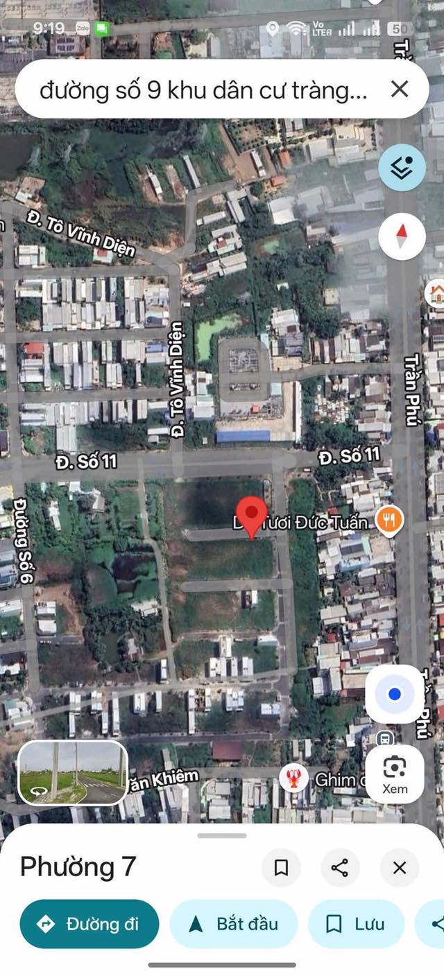 Đất nền KDC Tràng An Bạc Liêu 69.75m² giá 700 triệu - Đầu tư sinh lời ngay!