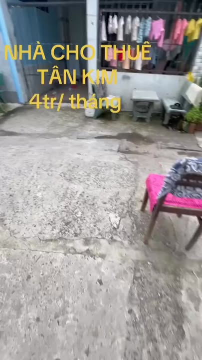 Nhà cho thuê tại hẻm Tân Xuân, Cần Giuộc 2PN giá 4 triệu - Gần khu công nghiệp