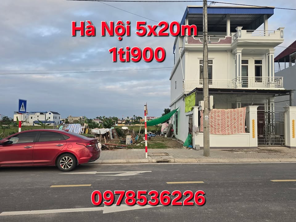 Bán lô đất mặt đường Lê Văn Hiến 100m² giá 1.9 tỷ - Đầu tư sinh lời ngay!