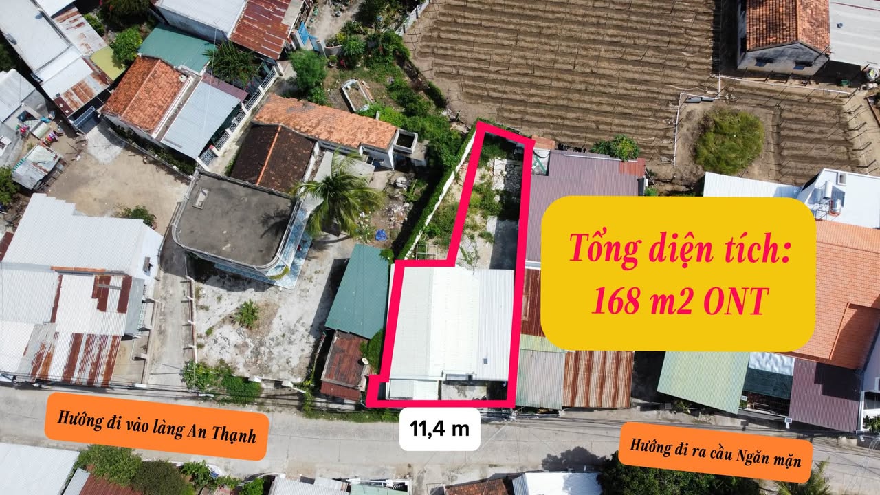 Nhà mặt tiền đường An Thạnh, Ninh Phước 168m² giá 1.5 tỷ - Kinh doanh tuyệt vời!