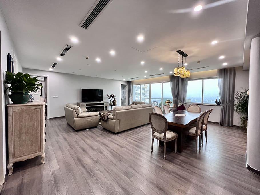 Căn hộ E5 Ciputra Tây Hồ 153m² giá 16.5 tỷ - View công viên tuyệt đẹp!