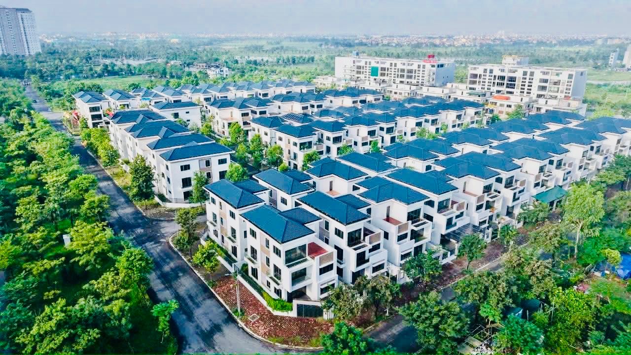Biệt thự xây thô khu B1.1 Thanh Hà Mường Thanh 240m² giá 30 tỷ - Thiết kế hiện đại, nhiều công năng
