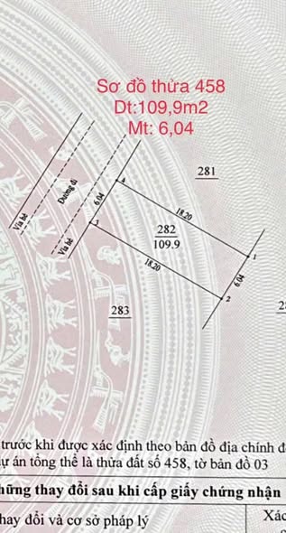 Đất dịch vụ Di Trạch Hoài Đức 109m² giá 19.6 tỷ - Vị trí đẹp, pháp lý rõ ràng!