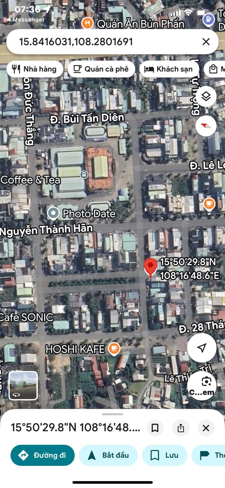 Đất nền mặt tiền Trưng Nữ Vương, Nam Phước 100m² giá 3 tỷ - Cơ hội đầu tư tuyệt vời!