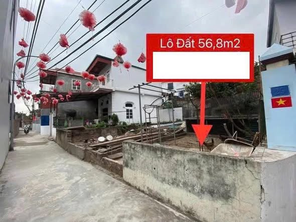 Đất thổ cư 56.8m² thôn Quyết Tiến, Hoài Đức - Giá đầu tư sinh lời cao!
