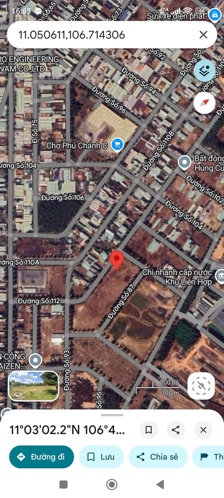 Đất nền TDC Phú Chánh C 150m² giá 2 tỷ - Đường nhựa 8m, pháp lý rõ ràng