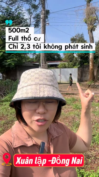 Lô đất nghỉ dưỡng Xuân Lập 568m² giá 2.3 tỷ - Tiềm năng sinh lời vượt trội!