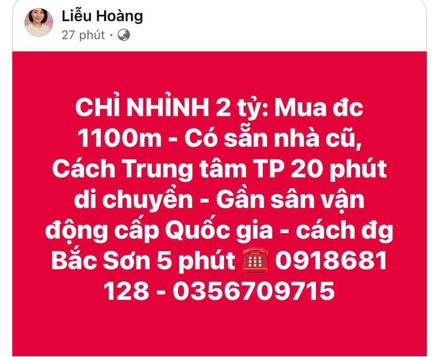 Đất Farm 1100m² tại Phúc Trìu, Thái Nguyên, giá chỉ 2 tỷ - Cơ hội đầu tư hiếm có!
