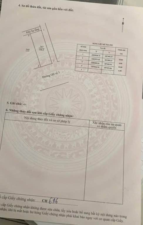 Đất nền Quỳnh Hưng, Quỳnh Phụ, Thái Bình 108m² giá 2,5 tỷ - Đầu tư sinh lời tuyệt vời!