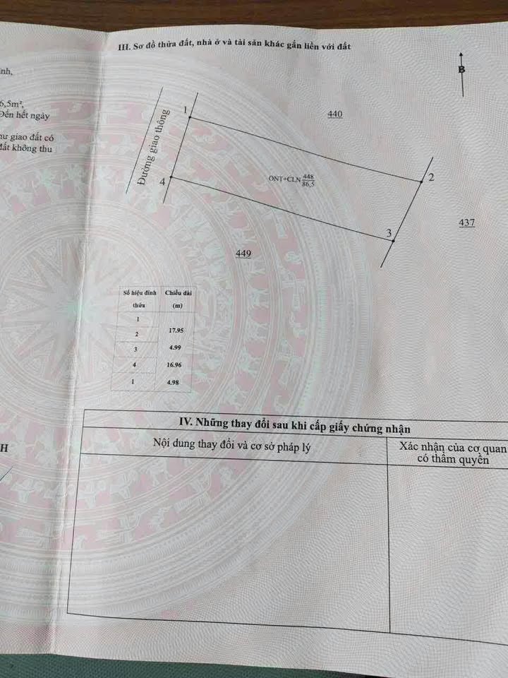 Đất nở hậu tại Thôn Mỹ Cụ, Quỳnh Hồng 86m² - Ô tô vào tận nơi!