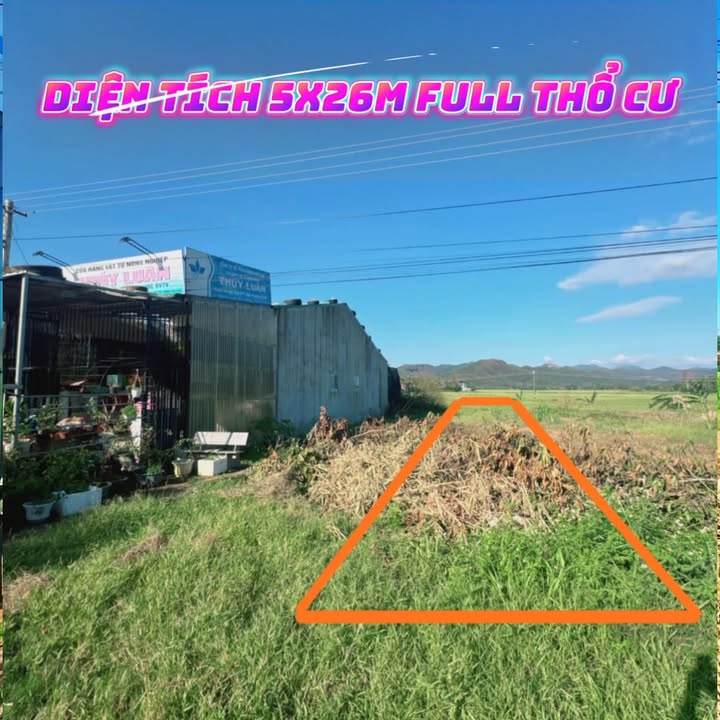 Đất nền mặt tiền đường DT630, xã Ân Đức, Hoài Ân - Giá chỉ 900 triệu!