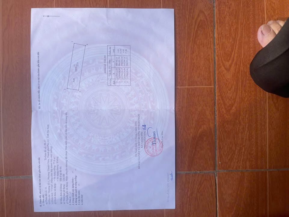 Đất bán mặt đường Nguyễn Đức Cảnh, Thanh Châu 77m² giá 2.95 tỷ - Đầu tư sinh lời ngay!