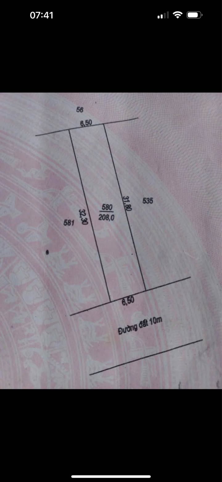 Đất nền Tân Ninh Tây Ninh 208m² giá 225 triệu - Mặt tiền đường nhựa thông thoáng!