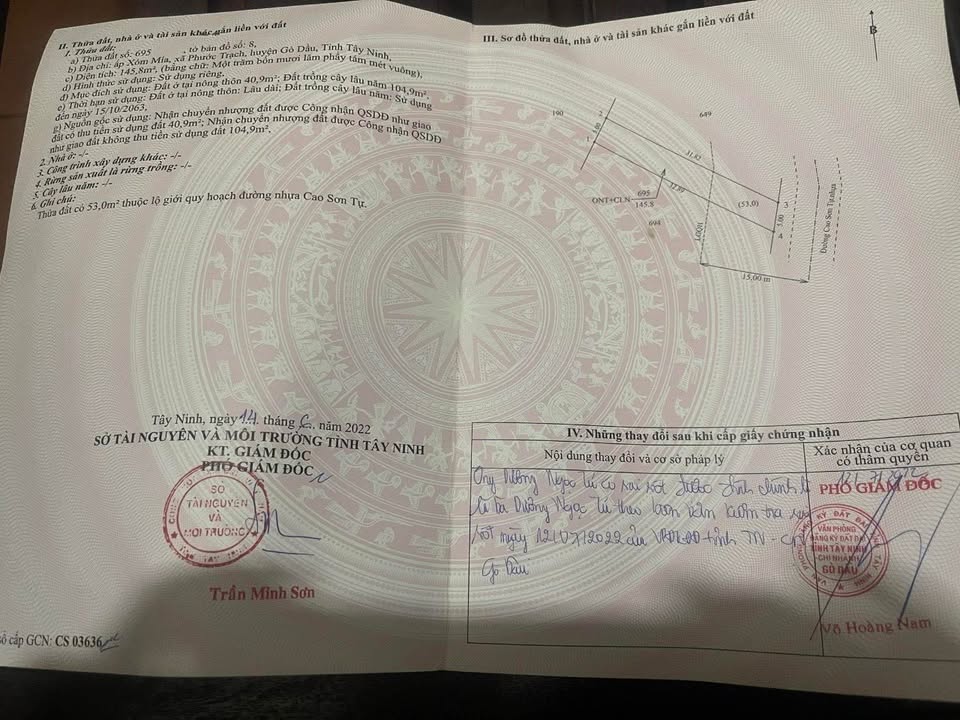 Đất mặt tiền kinh doanh đường Cao Sơn Tự, Phước Trạch 155m² giá 170 triệu - Đầu tư sinh lời ngay!