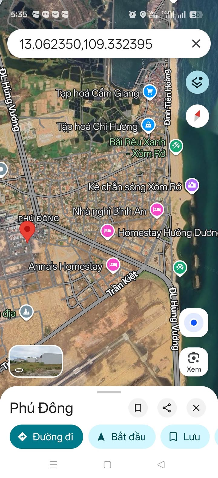 Đất nền Phú Đông Tuy Hòa 105m² giá 2.3 tỷ - Gần biển chỉ 500m!