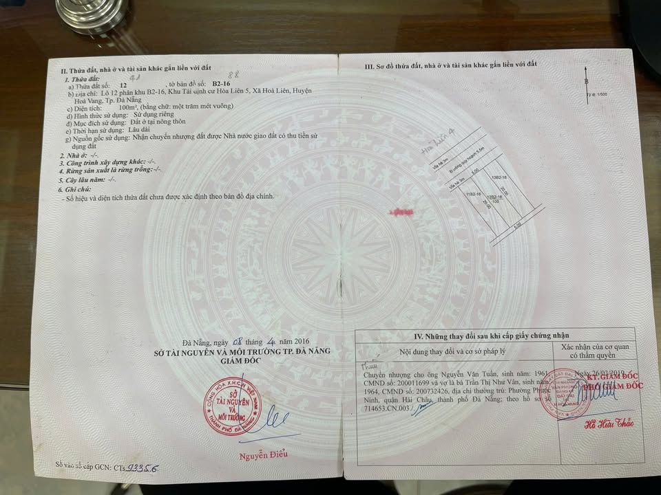 Đất Hòa Liên 5, Hòa Vang, 100m² giá 2.8 tỷ - Pháp lý rõ ràng, dân trí cao!