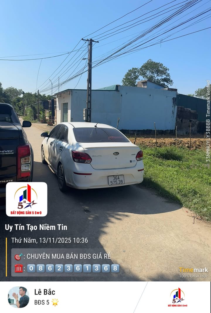 Đất nền chính chủ tại Tuy Lộc, Hậu Lộc, 196m² - Giá thỏa thuận hấp dẫn!