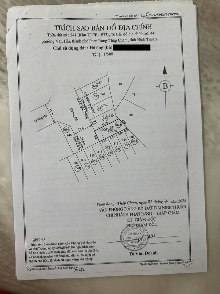 Đất nền khu TĐC Bệnh Viện Ninh Chử 105.88m² giá 420 triệu - Đầu tư sinh lời ngay!