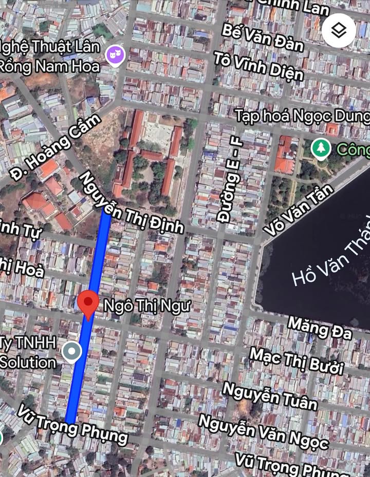 Đất nền mặt tiền đường Ngô Thị Ngư, Phan Thiết 100m² giá 1.99 tỷ - Cơ hội đầu tư hiếm có!