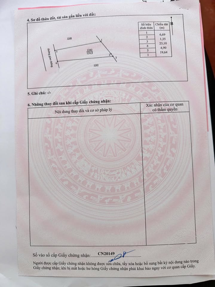 Đất thổ cư Thịnh Đán 124m² giá 2.1 tỷ - Mặt tiền 4.9m, ô tô vào tận nơi!