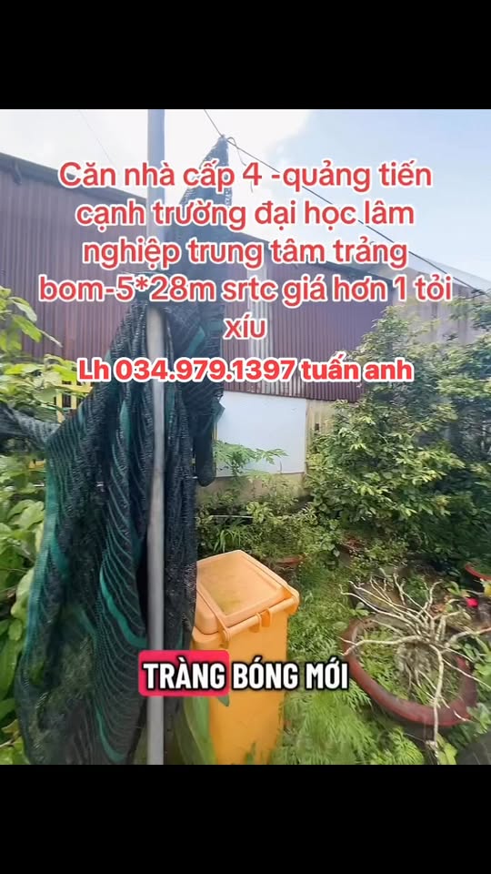 Nhà riêng Trảng Bom 140m² giá 1.3 tỷ - Sổ đỏ chính chủ, gần trung tâm