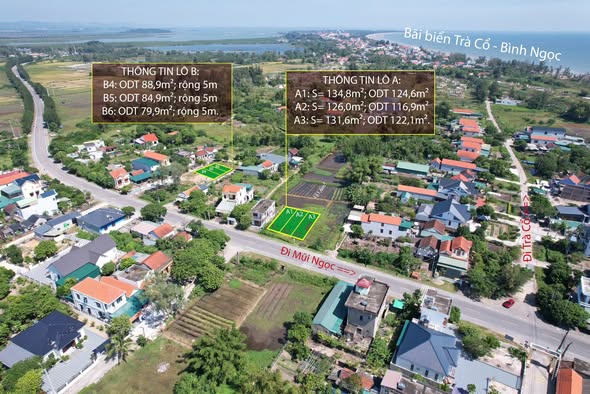 Đất nền Bình Ngọc Móng Cái 133m² giá 2.1 tỷ - Đầu tư sinh lời cực tốt!