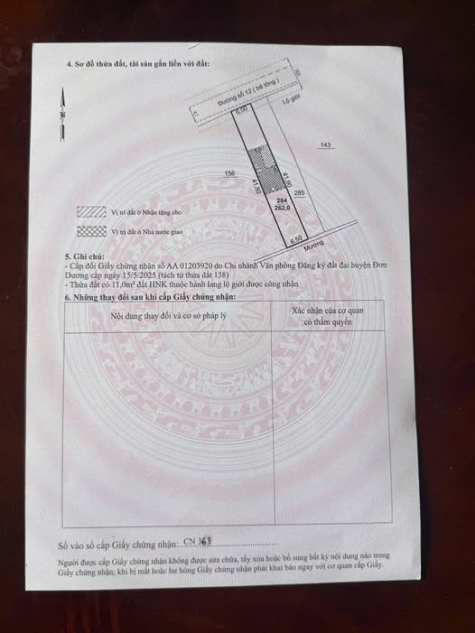 Đất nền xã Ka Đô, Đơn Dương 258m² giá 1.25 tỷ - Đường thông tứ hướng, gần trường học!