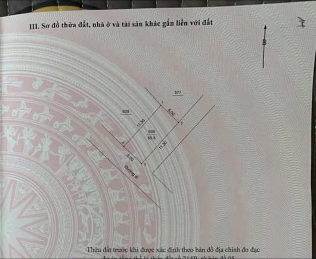 Đất lô góc 56.5m² tại Đông La, Hoài Đức giá 6 tỷ - Ô tô lùi cửa thoáng mát!