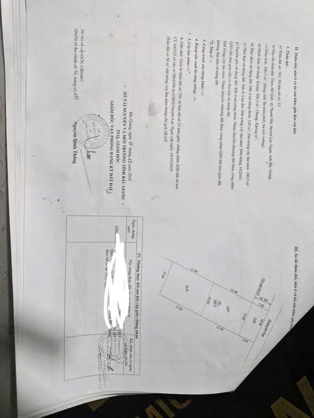 Lô đất thổ cư 300m² tại phường Chũ, Lục Ngạn - Cơ hội đầu tư tuyệt vời!