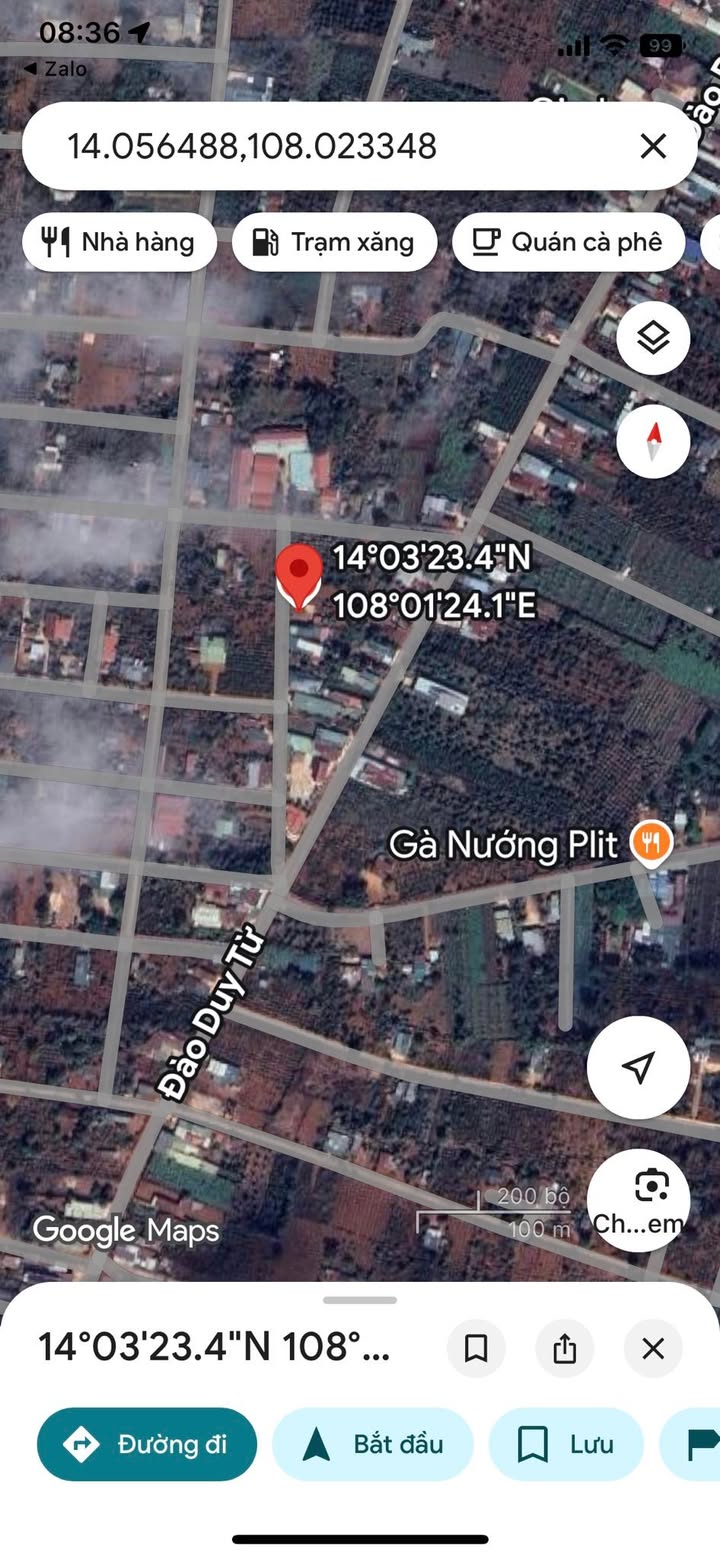 Đất nền kinh doanh tại Đào Duy Từ Pleiku 215m² giá 500 triệu - Cơ hội đầu tư tuyệt vời!