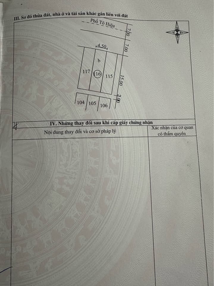 Nhà phố Tô Hiệu, Ka Long, Móng Cái 67m² giá 4 tỷ - Sổ hồng chính chủ!