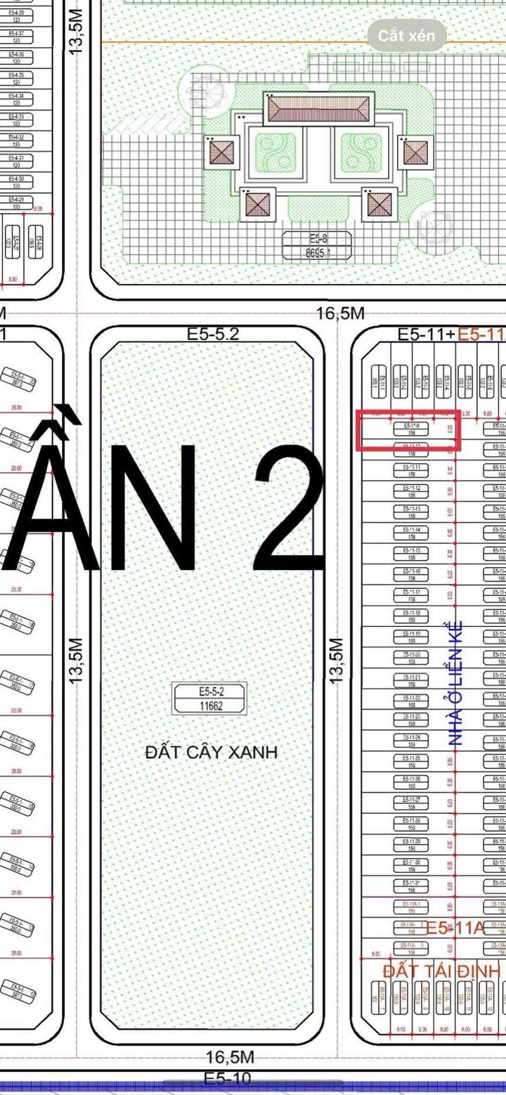 Đất liền kề khu đô thị Nam Vĩnh Yên 156m² giá 4.834 tỷ - View vườn hoa tuyệt đẹp!