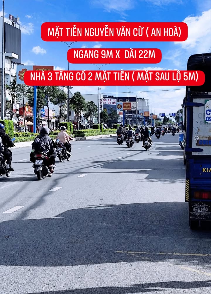 Cho thuê Front House đường Nguyễn Văn Cừ, 198m² giá 70 triệu - Vị trí đẹp cho kinh doanh!