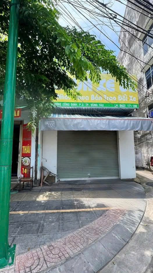 Cho thuê mặt bằng kinh doanh Đường Trương Công Định Vũng Tàu 58m² giá 13 triệu - Vị trí đắc địa, sẵn sàng hoạt động!