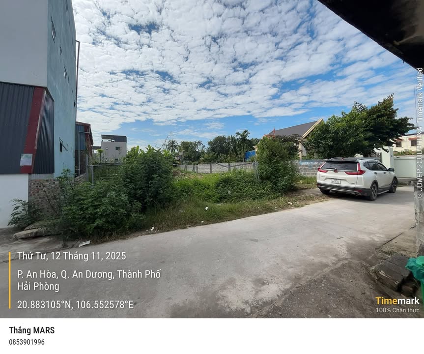 Đất nền 348m² tại An Hòa, An Dương, Hải Phòng - Sổ đỏ chính chủ, giá tốt!
