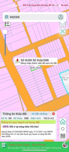 Đất nền ấp 3 xã An Phước 100m² giá 4.95 tỷ - Khu dân cư đông đúc, tiềm năng cao!