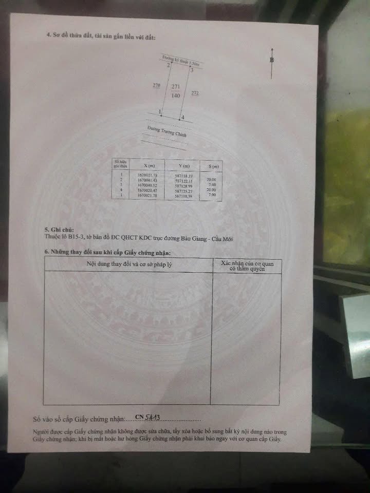 Nhà cấp 4 mặt tiền đường Trường Chinh, Quảng Ngãi 140m² giá 5 tỷ - Sẵn sàng vào ở ngay!