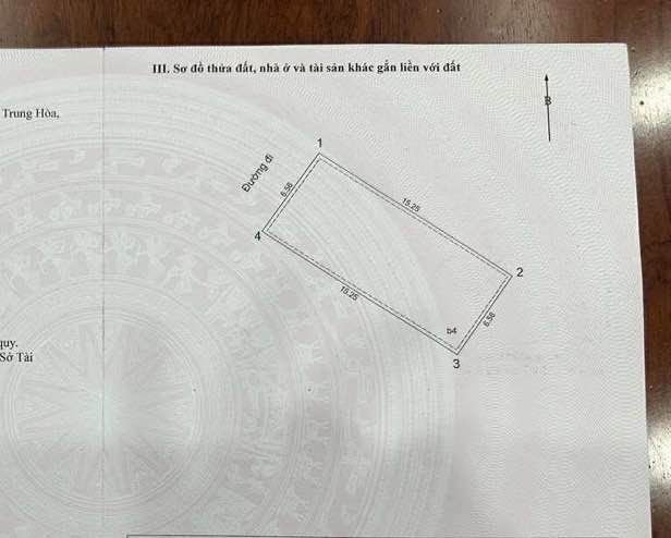 Đất phân lô liền kề Trung Hòa Cầu Giấy 100m² giá 33.5 tỷ - Kinh doanh sổ đỏ chính chủ