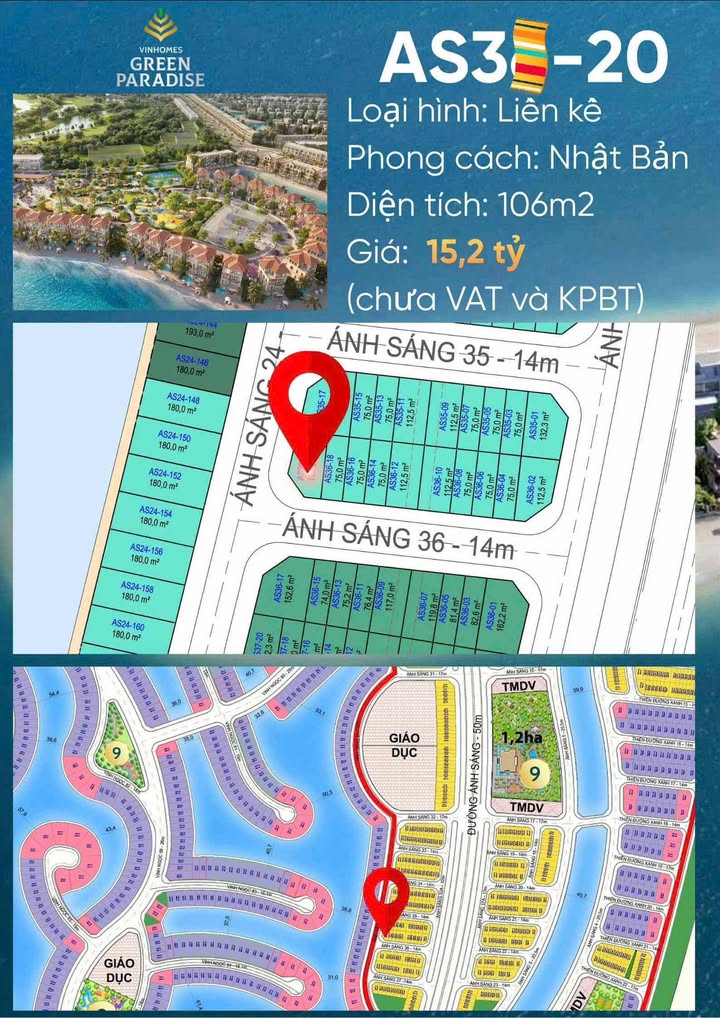 Căn hộ Khu Ánh Sáng Quận 9 106m² giá 15.2 tỷ - Đầu tư sinh lời ngay!