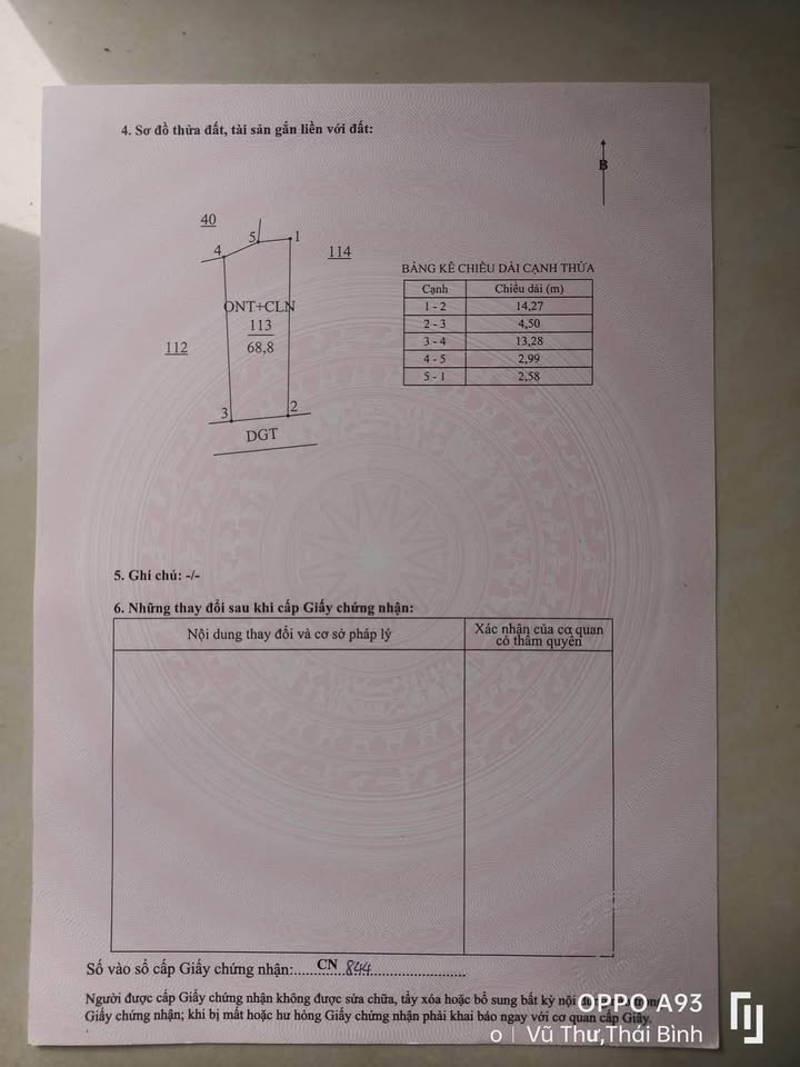 Đất nền Tự Tân Vũ Thư 68m² giá 300 triệu - Cơ hội đầu tư hấp dẫn!