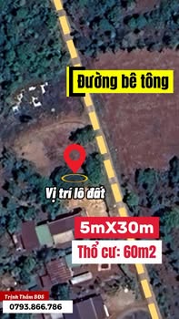 Đất nền Ea Drơng, Cư M'gar 150m² giá 349 triệu - Cơ hội đầu tư tốt!