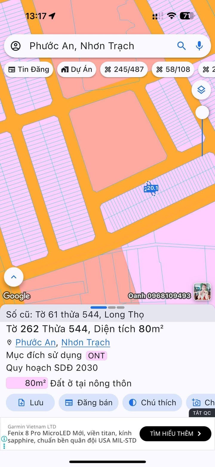 Đất nền tái định cư Long Thọ 80m² giá 1.8 tỷ - Đầu tư sinh lời ngay!