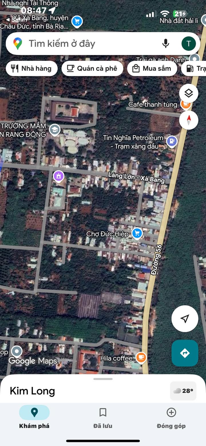 Đất thổ cư 1522m² xã Châu Đức, Bà Rịa - Vũng Tàu giá 170 triệu - Cơ hội đầu tư hấp dẫn!