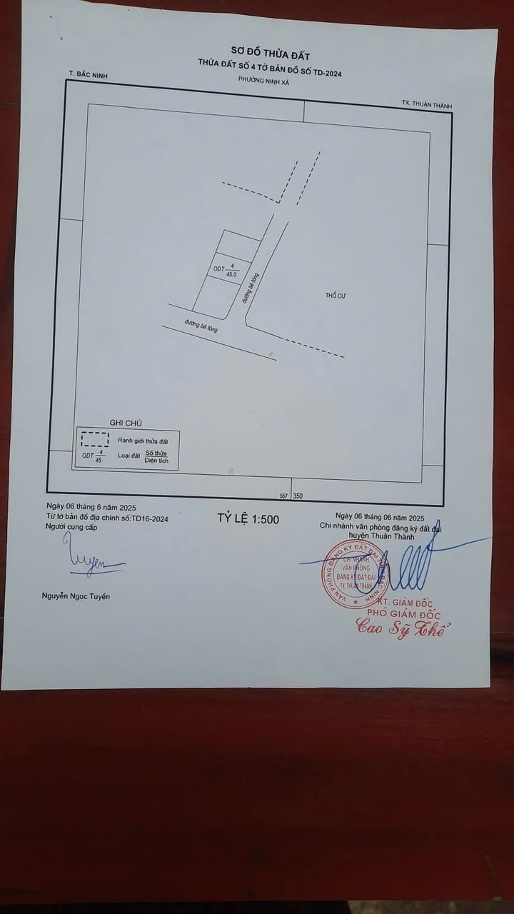Đất thổ cư Ninh Xá 45m² giá chỉ 1 tỷ - Cơ hội đầu tư vàng!