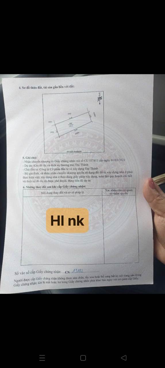 Đất nền Đường Hồng Liễu, TP Vinh 284m² - Vị trí đắc địa cho đầu tư!