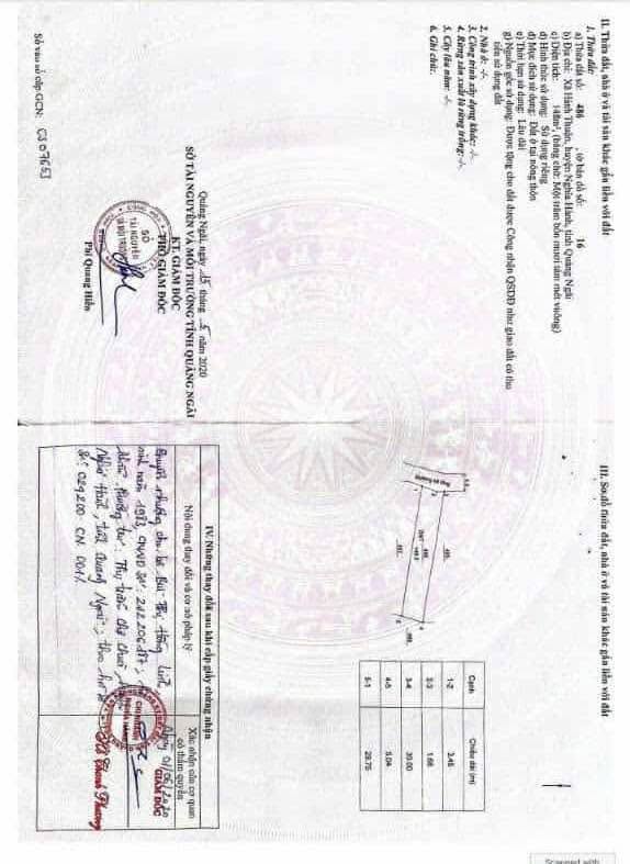 Đất Hành Thuận Nghĩa Hành 150m² giá 400 triệu - Sổ đỏ chính chủ!